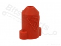 Heat block sok/sleeve Creality K1 / K1 Max siliconen rood